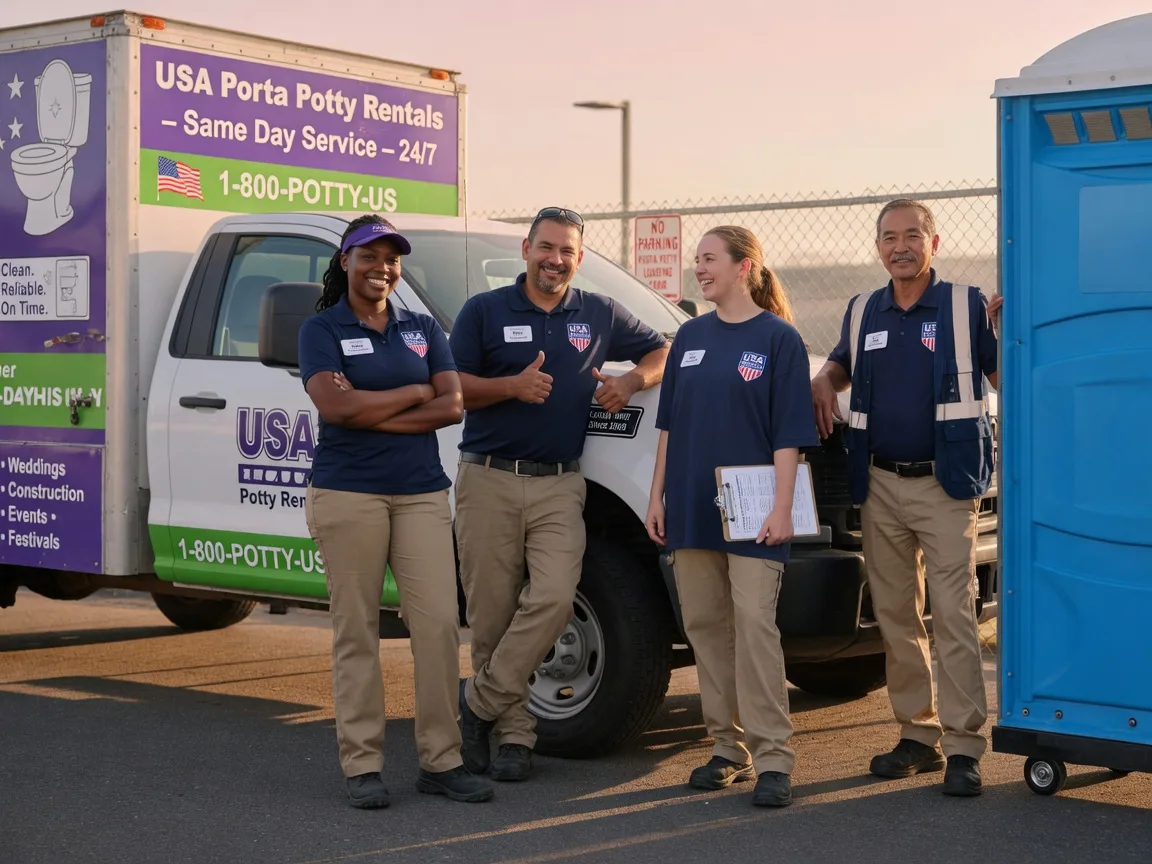 Porta Potty Rental company in Troy, VA